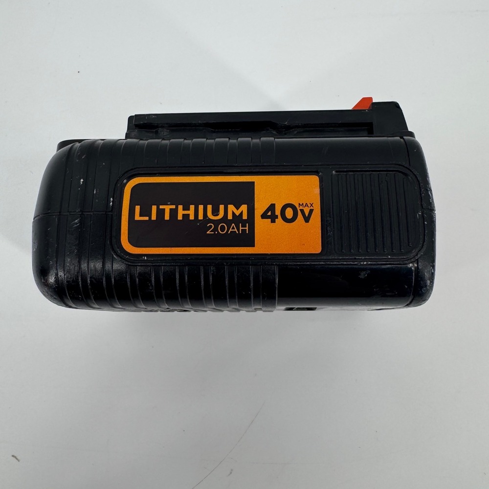 Black & Decker 40V Max Lithium Ion Battery LBX2040 2.0Ah and Charger Set - Picture 8 of 12
